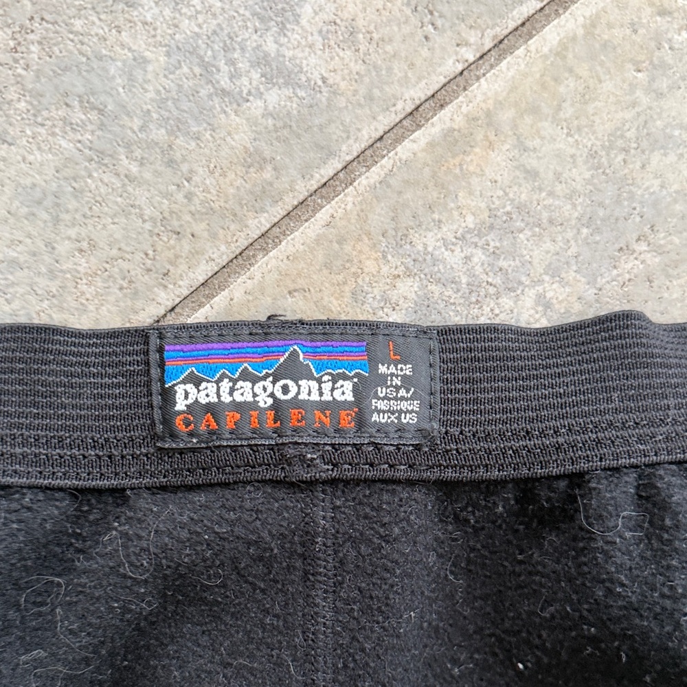Patagonia Black Capilene Base Layer
